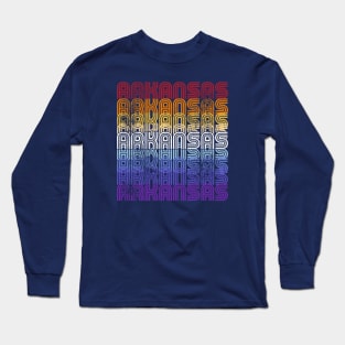 Arkansas 70s Groove Long Sleeve T-Shirt